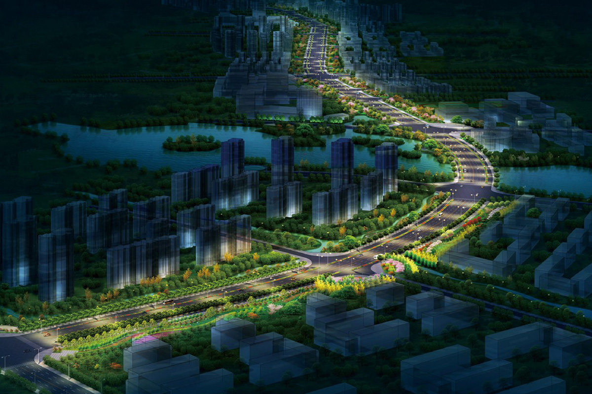 銅陵市蕪銅路景觀綠化設(shè)計